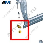 Щиток порога Volkswagen T-Roc Cross 2019-2024 2GM810221A