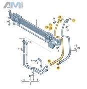 Напорная магистраль  3C0317820A  Volkswagen Passat CC (2008-2018) AQ450 (6-АКП)