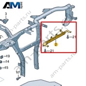 Распорка Volkswagen id3 2020-2024 10C857392