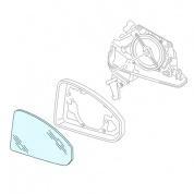 Зеркальный элемент правый на Audi Q5 (2017-2020) 4M0857536D