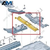 Поперечина сиденья Volkswagen id3 2020-2024 1EA803302