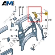 Усилитель канала уплотнителя Volkswagen id-Buzz 2023-2024 1T3809188