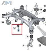 Сайлентблок подрамника передний 33316874037 на BMW X4 (G02) 2018-2025