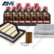 Комплект ТО-1/3 БМВ 5 серии M550i с маслом Motul N63