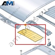 Усилитель крыши Volkswagen id4/id5 2021-2024 11A817285