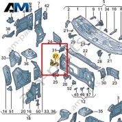 Кронштейн Volkswagen id-Buzz 2023-2024 1N3805327B