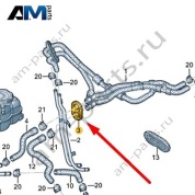 Втулка Audi Q7 (4M) 2016-2024 4M0819345A
