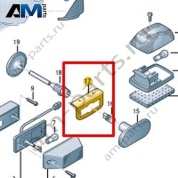 Держатель Volkswagen Crafter 2012-2016 2E3945401