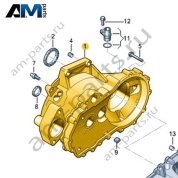 Картер сцепления VAG 0DF301107A