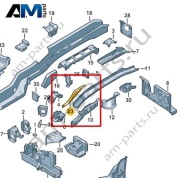 Замыкающая панель Volkswagen id-Buzz 2023-2024 1N3803719