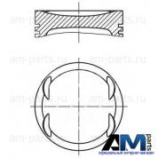 Поршень A2710306617 Мерседес W211 E200 163л.с.