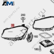 Фара левая A1768203161 на Mercedes A-class W176