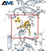 Трубопровод хладагента Volkswagen id3 2020-2024 1EA816523E