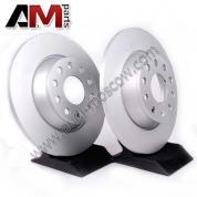 Задние тормозные диски TRW для Audi A3 (1.8-2.0) DF4558