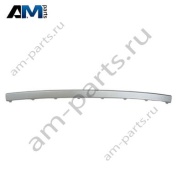 Молдинг заднего бампера центральный (серебристый) Ауди Q3 (F3) 2019-2026 83F807578TB2