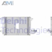 Радиатор кондиционера DELPHI (TSP0225482) на Skoda Yeti (2009-2018) 1.8TSI