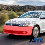 Передний бампер с омывателем фар и парктроником Jetta (грунт) 5C6807217HGRU