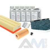 Оригинальный комплект ТО-2/4 для Audi Q3 (2011-2018) 2.0TFSI (180/220 л.с.) VAG LL 3 (допуск 504/507)