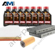 Комплект ТО-1/3 БМВ 5 серии 535d с маслом Motul N57