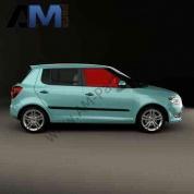 Стекло дверное для Skoda Fabia 5J0845022E