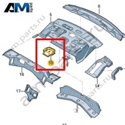 Усилитель Volkswagen Jetta VII 2020-2024 17A813761