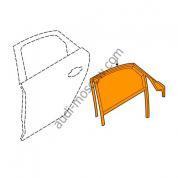 Рама окна задняя левая Audi A4 (B7) 8E9839629C