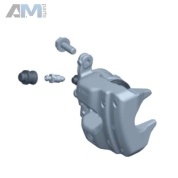 Суппорт тормозной задний левый Mercedes C W206 (2021-2024) A2064232900