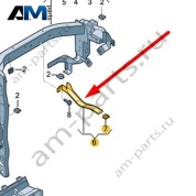 Опора Audi Q7 (4M) 2016-2024 4M1880354