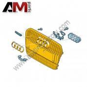 Оригинальная решетка радиатора Audi A6 C7 ALL-ROAD 4G0853651M1RR
