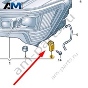 Держатель Audi Q8 e-tron 2024-2024/Audi e-tron 2019-2023 4KE941453