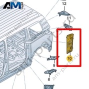 Защитный экран Volkswagen id-Buzz 2023-2024 1T3864021A