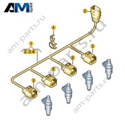 Жгут проводов для форсунок VAG 06L971627A