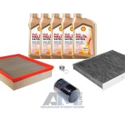 Комплект фильтров для ТО-1/3 Transporter 2.0 TFSI с маслом Shell 0W30