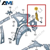 Усилитель канала уплотнителя Volkswagen Taigo 2022-2024 2G7813333