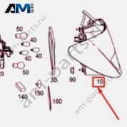 Фонарь задний правый A1179062000 для Mercedes CLA C117
