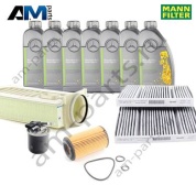 Комплект фильтров MANN с маслом 5W30 229.52 для ТО-2 Mercedes S300