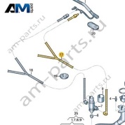 Гофрированная трубка Audi Q8 e-tron 2024-2024/Audi e-tron 2019-2023 4KR955960