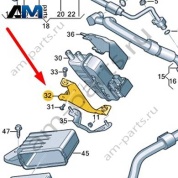 Держатель Audi Q8 e-tron 2024-2024/Audi e-tron 2019-2023 4KL121224
