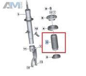 Пыльник переднего амортизатора 31336866803 на BMW X5 (G05) 2018-2023