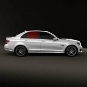 Стекло заднее правое A2047350000 Mercedes C-klasse W204