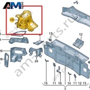 Усилитель канала уплотнителя Volkswagen id4/id5 2021-2024 11A813332