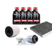 Набор ТО-2/4 для Ауди А3 1.4TSI (125 л.с.) CXBA с маслом Motul 5W30
