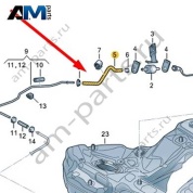 Топливный шланг Audi A6 (C8) 2019-2024 4K0261513E