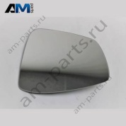 Зеркальный элемент левый (выпуклое стекло) с несущей пластиной Volkswagen Polo Sedan 2015-2020 6R0857521B