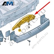 Ленточный держатель Audi Q8 e-tron 2024-2024/Audi e-tron 2019-2023 4KE807329