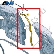 Уплотнитель двери Volkswagen id-Buzz 2023-2024 1T5827709D