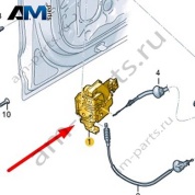Замок передней правой двери 4K1837016Q для Ауди А6 С9 2025-2026