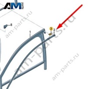 Фиксатор Audi A6 (C8) 2019-2024 4K0837732A
