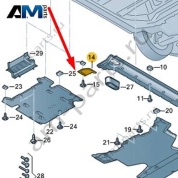 Крышка Audi Q8 e-tron 2024-2024/Audi e-tron 2019-2023 4KE825202B