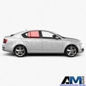 Стекло задней двери подвижное правое на Octavia A7 II рестайлинг 5E9845206C